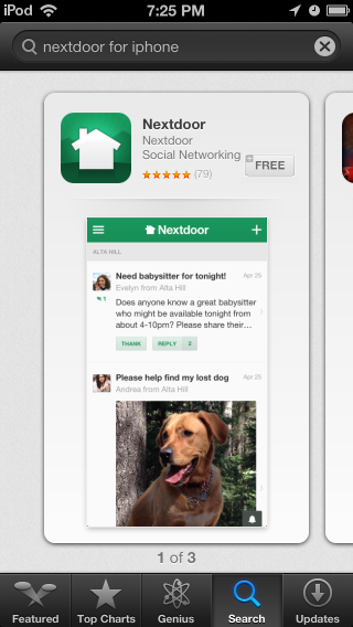 Search the App Store