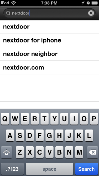 Search the App Store