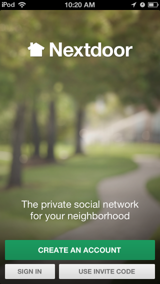 Nextdoor for iPhone