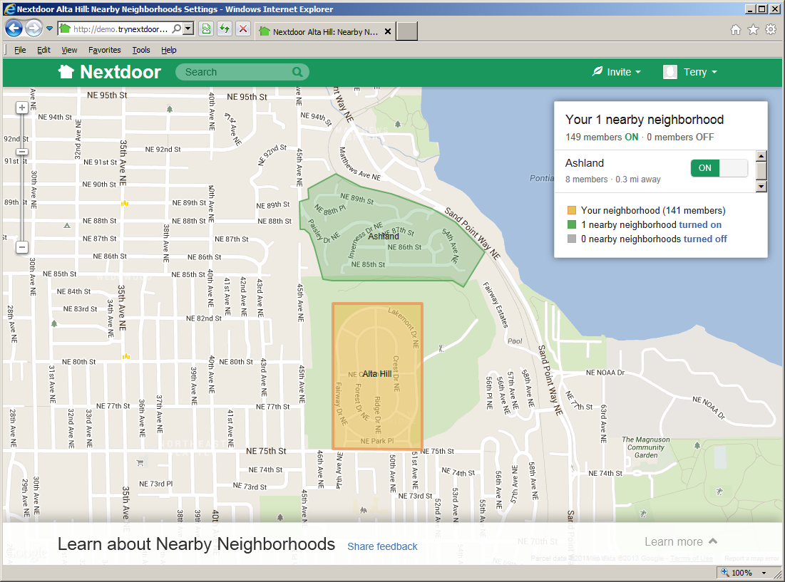 Nearby Neighborhoods